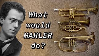 TRUMPET vs CORNET vs FLUGELHORN  Mahler Symphony No 2 Movement 4 [upl. by Nnayar]