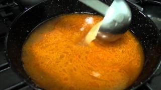 Receta Como se hace el gazpacho de Pinoso Alicante [upl. by Annaesor]