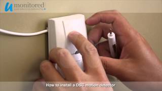 DSC  Install a Motion Detector [upl. by Adnolehs]