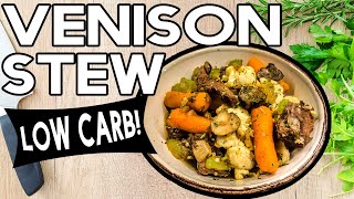 Low Carb Venison Stew Easy Crock Pot Recipe for this Comfort Food Without the Carbs🥘 [upl. by Vittoria]