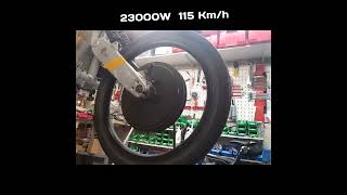 Kranker Motor  ELMOTO HR 2 mit 72V 300A Controller Test [upl. by Lielos]