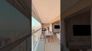 Apartamento  3 suítes  136 m2 úteis  2 vagas  Boqueirão SantosSP [upl. by Ymmac846]