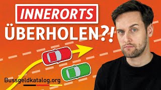 Innerorts überholen 🚘 In diesen 4 Situationen ist das sogar von rechts erlaubt [upl. by Wittie705]