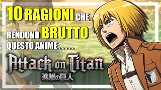 Top 10 MOTIVI Per ODIARE Attack on Titan ITA [upl. by Carlene]