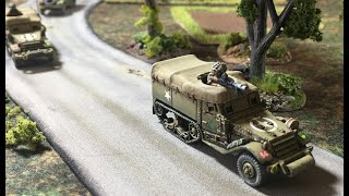 Make Quick Paved Roads 15mm terrain Flames of War Battlegroup Crossfire O Group etc [upl. by Ber]