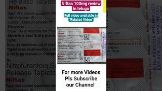 nitrofurantoin 100mg review in telugu medicine [upl. by Leveroni]