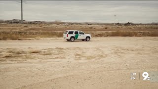 Border Patrol agent stabbed near Nogales suspect fatally shot [upl. by Tamberg398]