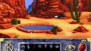 Lets Play Kings Quest 7  part 3  Good water bad water [upl. by Einaffyt]