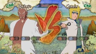 Raikage Vs Minato siapakah Shinobi tercepat  Naruto Shippuden Ultimate Ninja Storm 3 [upl. by Enialed]