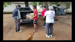 AÇÕES DA CÁRITAS DIOCESANA DE BAGÉ  EMERGÊNCIAS SOCIOCLIMÁTICAS 2024 [upl. by Kwon979]