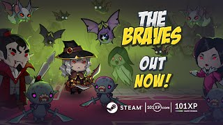 The Braves  Free Bullet Hell Roguelike now available on Steam [upl. by Nnhoj324]