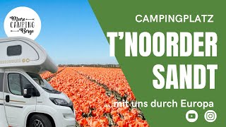 Camping t‘Noorder Sandt  Julianadorp  Camping und Reiten am Strand … mit uns durch Europa [upl. by Liryc]