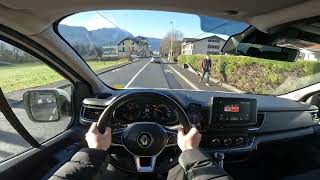 Taninges  Combloux  France 🇫🇷 4K  Cockpit POV GoPro  New Renault Traffic 2022 [upl. by Ahsiuqet503]