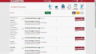 Tutorial Messaggi ClasseViva [upl. by Anitsrihc]