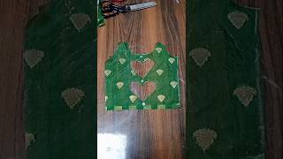 blouse design cutting blouse ke back gle ki design youtube diy shorts fashion ✂️🧵 [upl. by Lynd766]