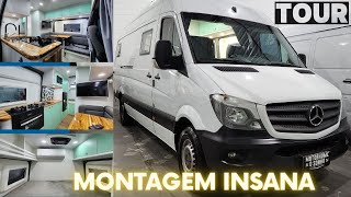 SPRINTER FURGÃO 415 CDI EXTRA LONGA 2019 O MOTORHOME MAIS INSANO DO BRASIL  MOTORHOME O SONHO [upl. by Lang]