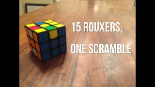 15 Rouxers One Scramble v2 [upl. by Fawn]