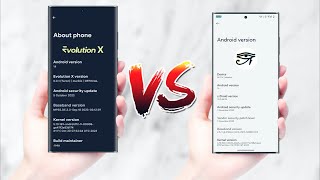 Android 14 Evolution X vs CrDroid  The Ultimate HeadtoHead Battle [upl. by Ariamo919]