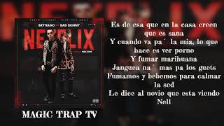 Netflix Letra BadBunny X Brytiago YouTube [upl. by Perle]