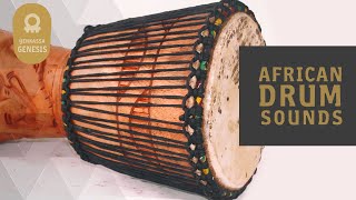 Sounds of Selected African Drums  Handcrafted In Ghana [upl. by Demakis]