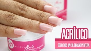 UNHAS DE ACRÍLICO COMO VOCÊ NUNCA VIU [upl. by Prochoras326]