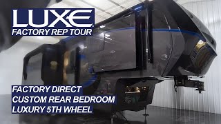 Luxury 5th Wheel Custom Rear Bedroom [upl. by Lacie]