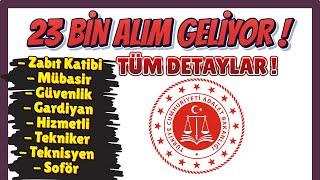 ADALET BAKANLIĞI ALIMLARI NE ZAMAN ✅  ATAMA PUANLARI ✅  TABAN PUAN [upl. by Llerrahs]