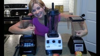 Differences between vitamix blendtec and omniblend Vitamix vs Blendtec [upl. by Dieball853]