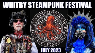 Steampunk July 2023 Festival in WHITBY [upl. by Htebazileharas]