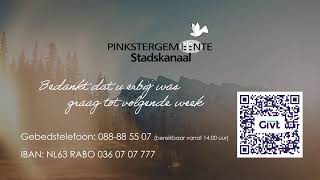 Ochtenddienst 10 november  Pinkstergemeente Stadskanaal [upl. by Lorens981]