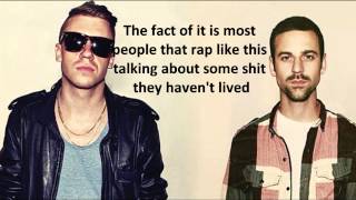 MACKLEMORE amp RYAN LEWIS  OTHERSIDE LYRICS [upl. by Enomsed]