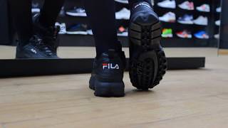 ONFEET Fila Disruptor II quotBlackquot  sneakersby [upl. by Che]