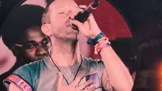 Coldplay  WE PRAY  Special Guests Little Simz Elyanna Burna Boy TINI Live In Dublin 2024 N1 [upl. by Nitsuga]