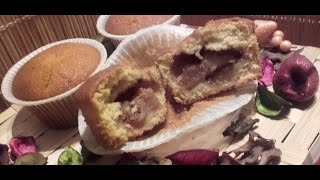 Muffin alla mela e caramello ☆ Cucina Facile [upl. by Donn]