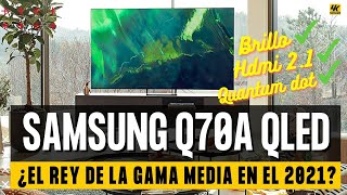 Samsung Q70A Qled 2021 con HDMI 21 ¿El nuevo rey de la gama media [upl. by Francoise]