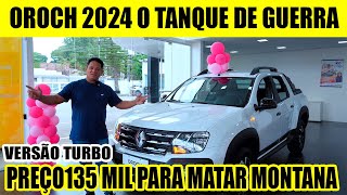 NOVA RENAULT OROCH 2024 13 TURBO TEM PREÇO DE 135 MIL REAIS P ELIMINAR AS RIVAIS [upl. by Ademordna]