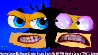 Klasky Csupo R Disney Klasky Csupo Beats Up TMWTL Klasky Csupo TMWTL Splaat [upl. by Amikay]