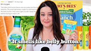 Burts Bees x Hidden Valley Ranch Lip Balm REVIEW What IS THIS  Jen Luv [upl. by Sillsby]