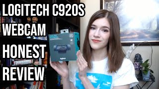 Logitech C920s Webcam HONEST REVIEW [upl. by Iramo670]