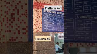 Retiring Room  Dormitory Booking  Lucknow NR Railway station with rate chart [upl. by Yona]