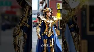 Saint Seiya 12 Zodiac Gold Saint shorts ai cosplay edit saintseya [upl. by Cornew963]