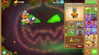 Bloons Tower Defense 6  Carved  Hard  CHIMPS [upl. by Baudoin]