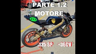 Cagiva Mito 125 da Competizione  PARTE 12 motore [upl. by Leaffar]