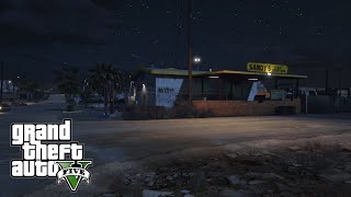 4K Welcome to Sandy Shores GTA V Walking Tour [upl. by Lleddaw]