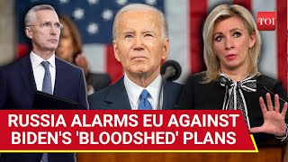 Follow Bidens Plan Face Putin Warns EU Against US Dirty Design Over War With Russia [upl. by Riebling]