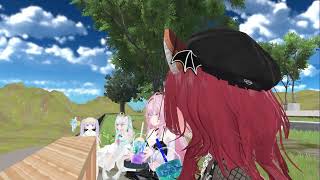 「女子会 ～カフェでおしゃべり～」in Liss mall VRChat [upl. by Ethel]