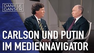 Dr Daniele Ganser Carlson und Putin im Mediennavigator [upl. by Dory]