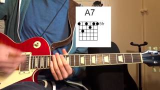 King Krule  Border Line Guitar Lesson [upl. by Ardnuahc]