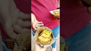 Gwalior must fumas samosh 🤤😋foodreview foodvlog foodvideo [upl. by Xavler]