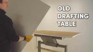 Repurposing an Old Drafting Table [upl. by Ljoka]